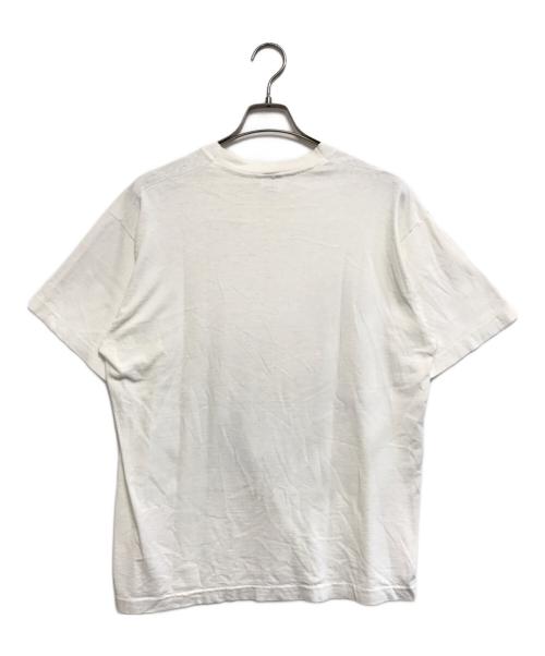 FRUIT OF THE LOOM（フルーツオブザルーム）FRUIT OF THE LOOM (フルーツオブザルーム) ニュースペーパープリントTシャツ ホワイト サイズ:XLの古着・服飾アイテム