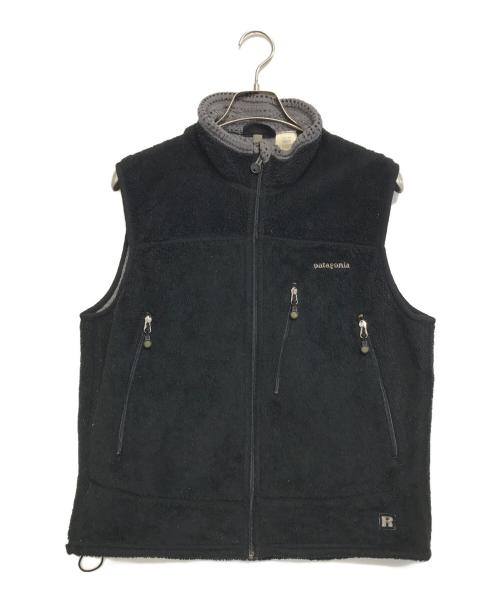 Patagonia（パタゴニア）Patagonia (パタゴニア) フリースベスト ブラック サイズ:Mの古着・服飾アイテム
