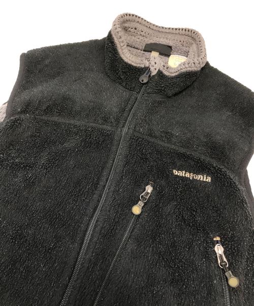 Patagonia（パタゴニア）Patagonia (パタゴニア) フリースベスト ブラック サイズ:Mの古着・服飾アイテム