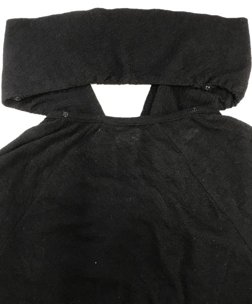Y's（ワイズ）Y's (ワイズ) ウールニットブラウス ブラック サイズ:3の古着・服飾アイテム