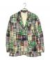 POLO RALPH LAUREN（ポロ・ラルフローレン）の古着「チェックパッチワーク3Bジャケット」｜マルチカラー