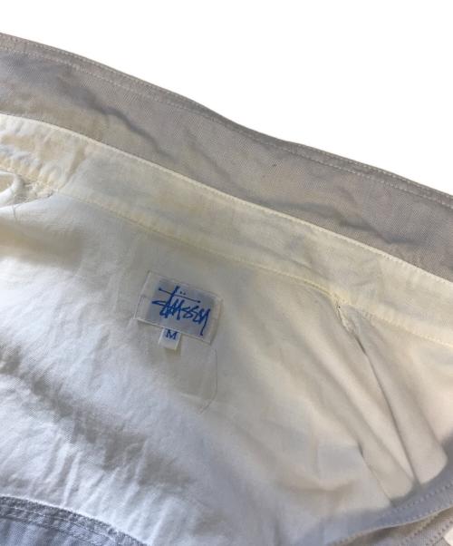 stussy（ステューシー）stussy (ステューシー) 切替シャツ グレー サイズ:Mの古着・服飾アイテム