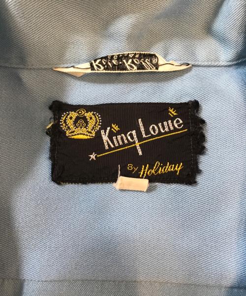 KING LOUIE（キングルイ）KING LOUIE (キングルイ) ボーリングシャツ スカイブルー サイズ:Lの古着・服飾アイテム