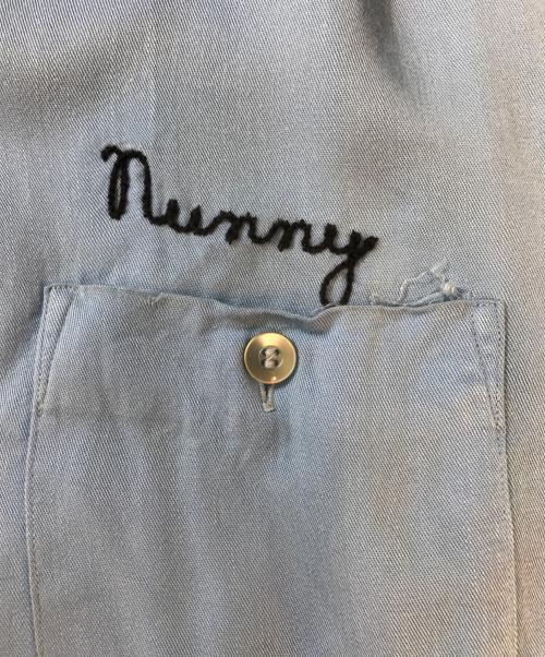 KING LOUIE（キングルイ）KING LOUIE (キングルイ) ボーリングシャツ スカイブルー サイズ:Lの古着・服飾アイテム