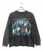 ALSTYLE APPAREL & ACTIVEWEARアレスタイルアパレル＆アクティブウェア）の古着「長袖Tシャツ」｜ブラック