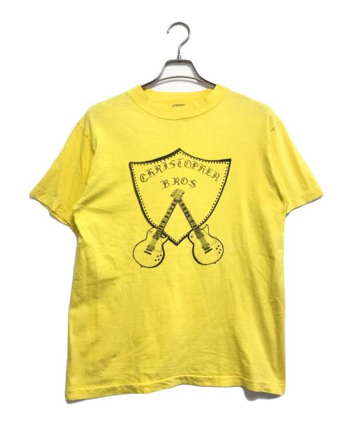 anvil（アンヴィル）anvil (アンヴィル) プリントTシャツ イエロー サイズ:Lの古着・服飾アイテム