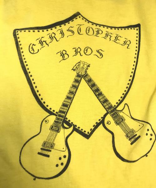 anvil（アンヴィル）anvil (アンヴィル) プリントTシャツ イエロー サイズ:Lの古着・服飾アイテム