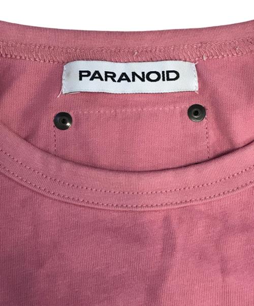 PARANOID（パラノイド）PARANOID (パラノイド) ドッキングカットソー ピンク サイズ:Lの古着・服飾アイテム