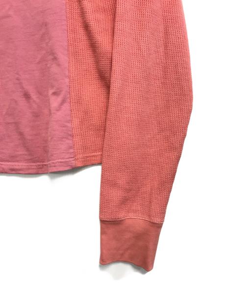 PARANOID（パラノイド）PARANOID (パラノイド) ドッキングカットソー ピンク サイズ:Lの古着・服飾アイテム