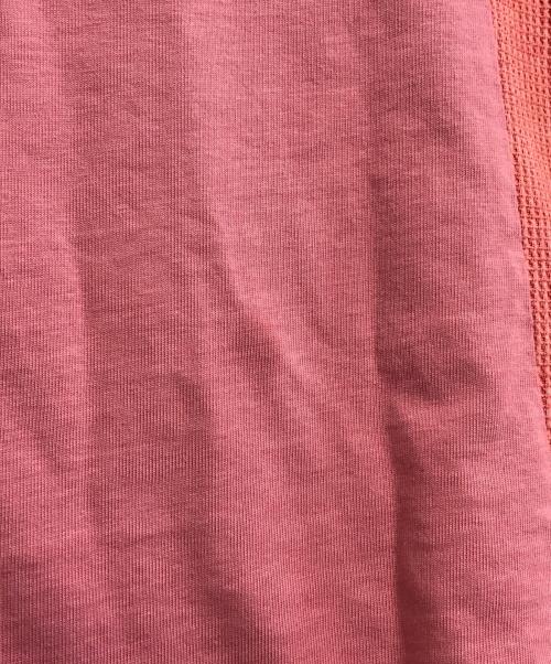 PARANOID（パラノイド）PARANOID (パラノイド) ドッキングカットソー ピンク サイズ:Lの古着・服飾アイテム