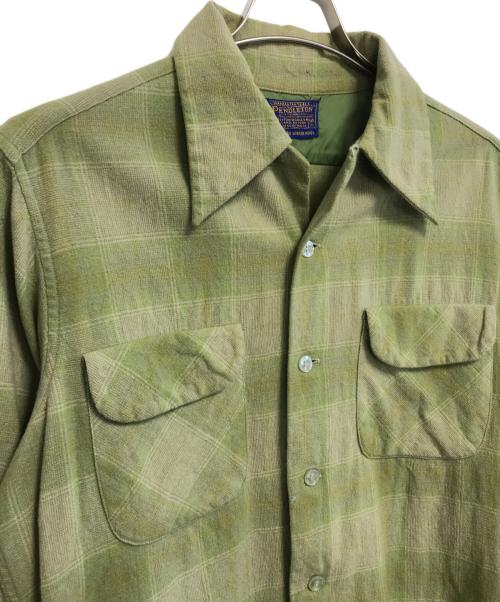 PENDLETON（ペンドルトン）PENDLETON (ペンドルトン) ボードシャツ ベージュ サイズ:Mの古着・服飾アイテム