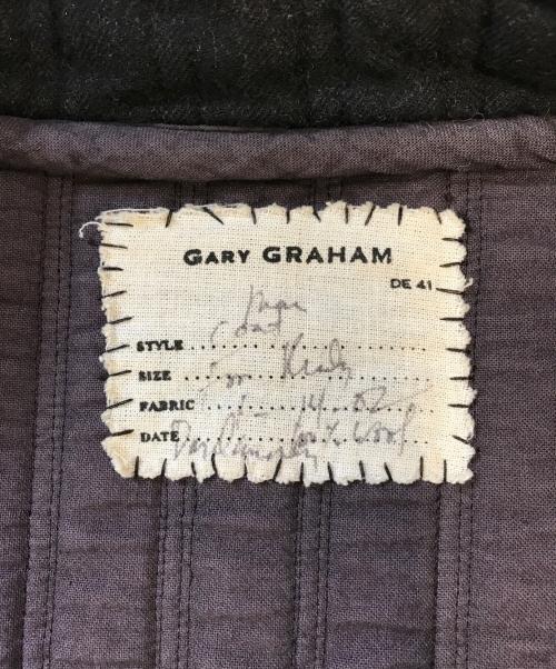 GARY GRAHAM（ゲイリー グラハム）GARY GRAHAM (ゲイリー グラハム) 裁断チェスターコート ブラック サイズ:表記なしの古着・服飾アイテム
