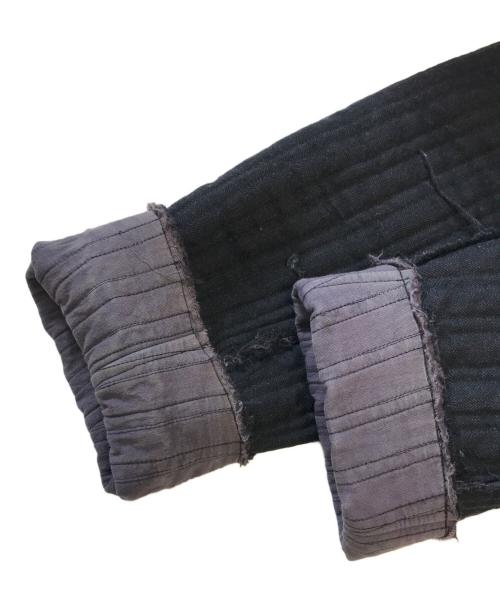 GARY GRAHAM（ゲイリー グラハム）GARY GRAHAM (ゲイリー グラハム) 裁断チェスターコート ブラック サイズ:表記なしの古着・服飾アイテム