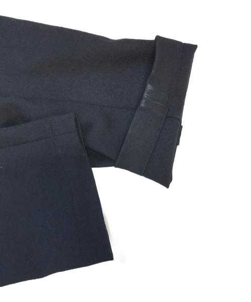 BLACK COMME des GARCONS（ブラックコムデギャルソン）BLACK COMME des GARCONS (ブラックコムデギャルソン) 背面ギャザーフードジャケット ブラック サイズ:Sの古着・服飾アイテム