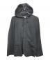 BLACK COMME des GARCONS（ブラックコムデギャルソン）の古着「背面ギャザーフードジャケット」｜ブラック