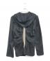 BLACK COMME des GARCONS (ブラックコムデギャルソン) 背面ギャザーフードジャケット ブラック サイズ:S：18000円