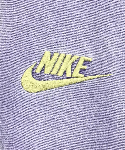 NIKE（ナイキ）NIKE (ナイキ) 切替コットンジップジャケット パープル サイズ:XLの古着・服飾アイテム