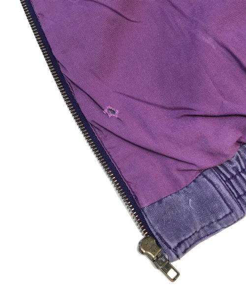 NIKE（ナイキ）NIKE (ナイキ) 切替コットンジップジャケット パープル サイズ:XLの古着・服飾アイテム