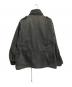 ALPHA (アルファ) 後染めミリタリージャケット ブラック サイズ:XL-R：13000円