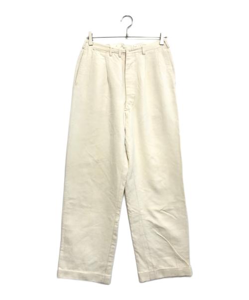 palm beach（パームビーチ）palm beach (パームビーチ) リネンパンツ ホワイト サイズ:W33の古着・服飾アイテム