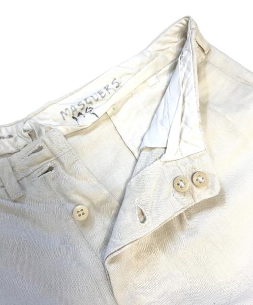 palm beach（パームビーチ）palm beach (パームビーチ) リネンパンツ ホワイト サイズ:W33の古着・服飾アイテム