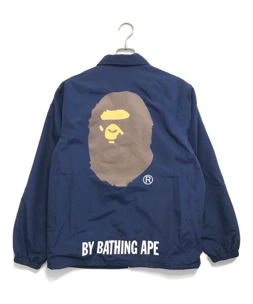 A BATHING APE（ア ベイシング エイプ）A BATHING APE (ア ベイシング エイプ) コーチジャケット ネイビー サイズ:Mの古着・服飾アイテム
