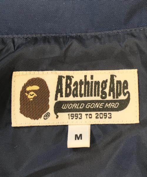 A BATHING APE（ア ベイシング エイプ）A BATHING APE (ア ベイシング エイプ) コーチジャケット ネイビー サイズ:Mの古着・服飾アイテム