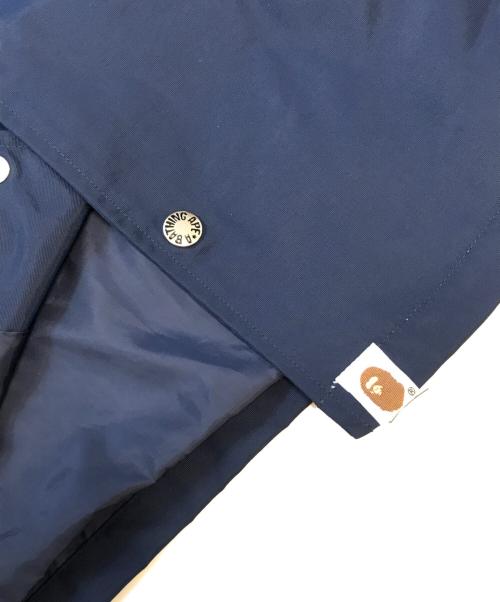 A BATHING APE（ア ベイシング エイプ）A BATHING APE (ア ベイシング エイプ) コーチジャケット ネイビー サイズ:Mの古着・服飾アイテム