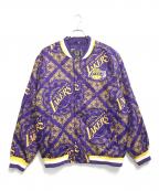 ULTRA GAMEウルトラゲーム）の古着「中綿スタジャン」｜ブルー