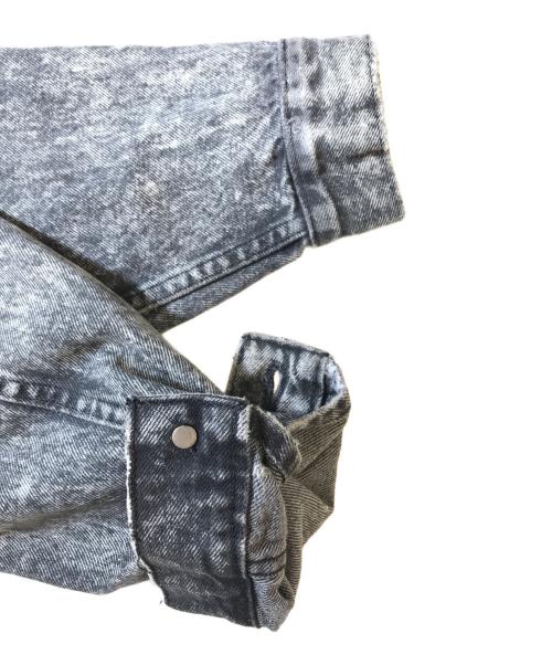 LEVI'S（リーバイス）LEVI'S (リーバイス) アシッドブラックデニムジャケット グレー サイズ:Lの古着・服飾アイテム