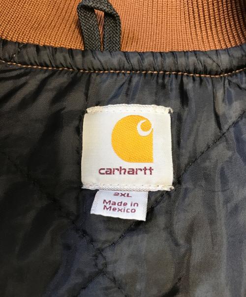 CarHartt（カーハート）CarHartt (カーハート) ダックベスト ブラウン サイズ:2XLの古着・服飾アイテム