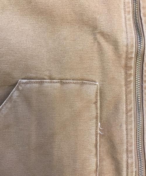 CarHartt（カーハート）CarHartt (カーハート) ダックベスト ブラウン サイズ:2XLの古着・服飾アイテム