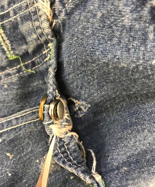 Duck Head（ダックヘッド）Duck Head (ダックヘッド) デニムオーバーオール インディゴ サイズ:表記なしの古着・服飾アイテム