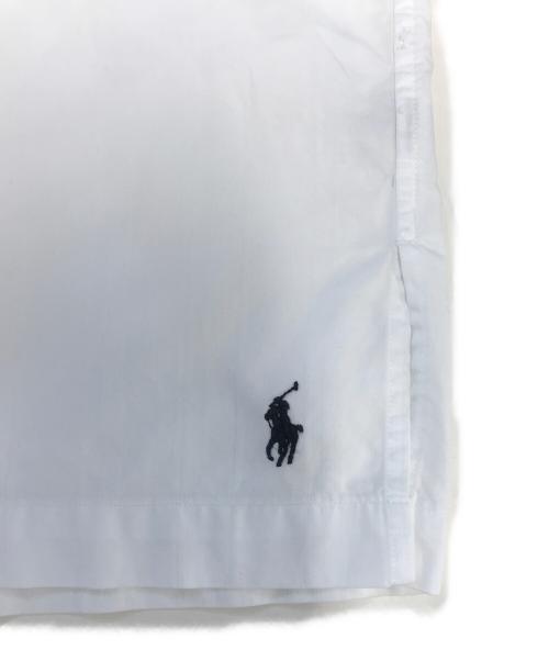 POLO RALPH LAUREN（ポロ・ラルフローレン）POLO RALPH LAUREN (ポロ・ラルフローレン) 半袖オープンカラーシャツ ホワイト サイズ:XLの古着・服飾アイテム