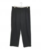 GIVENCHYジバンシィ）の古着「ギャバジンスラックス」｜ブラック