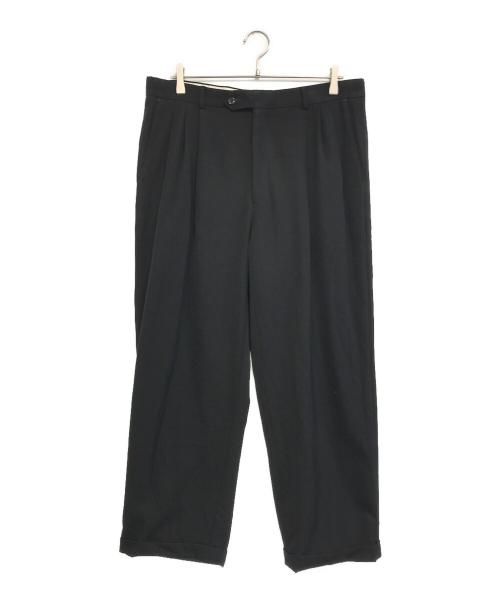 GIVENCHY（ジバンシィ）GIVENCHY (ジバンシィ) ギャバジンスラックス ブラック サイズ:Lの古着・服飾アイテム