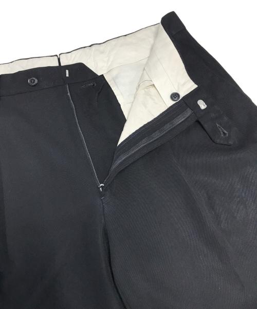 GIVENCHY（ジバンシィ）GIVENCHY (ジバンシィ) ギャバジンスラックス ブラック サイズ:Lの古着・服飾アイテム