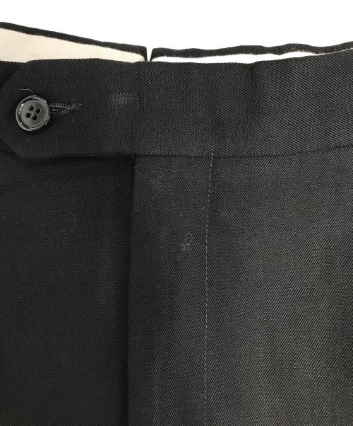 GIVENCHY（ジバンシィ）GIVENCHY (ジバンシィ) ギャバジンスラックス ブラック サイズ:Lの古着・服飾アイテム