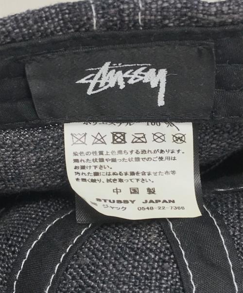 stussy（ステューシー）stussy (ステューシー) キャップ ブラックの古着・服飾アイテム