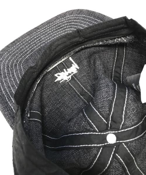 stussy（ステューシー）stussy (ステューシー) キャップ ブラックの古着・服飾アイテム