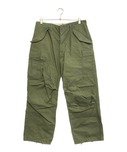 VINTAGE MILITARY（ヴィンテージ ミリタリー）VINTAGE MILITARY (ヴィンテージ ミリタリー) US ARMY M65フィールドパンツ オリーブ サイズ:Mの古着・服飾アイテム