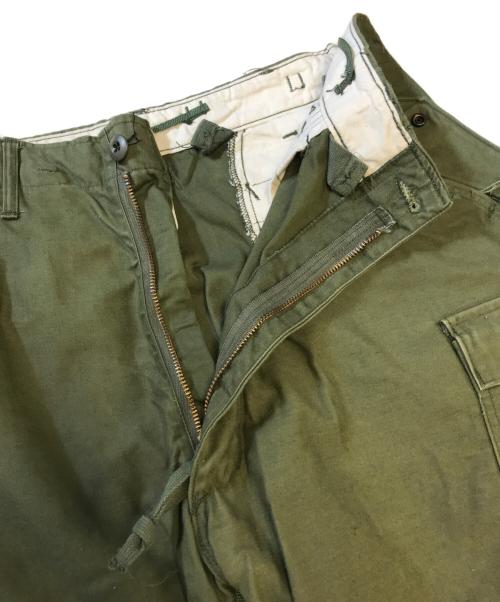 VINTAGE MILITARY（ヴィンテージ ミリタリー）VINTAGE MILITARY (ヴィンテージ ミリタリー) US ARMY M65フィールドパンツ オリーブ サイズ:Mの古着・服飾アイテム