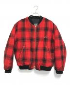 DIESELディーゼル）の古着「ボンバージャケット」｜レッド