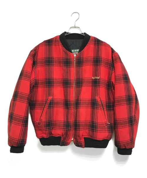 DIESEL（ディーゼル）DIESEL (ディーゼル) ボンバージャケット レッド サイズ:不明の古着・服飾アイテム