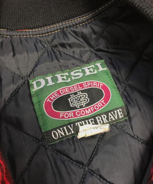 DIESEL（ディーゼル）DIESEL (ディーゼル) ボンバージャケット レッド サイズ:不明の古着・服飾アイテム