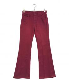 LEE（リー）の古着「センタープレスパンツ」｜レッド