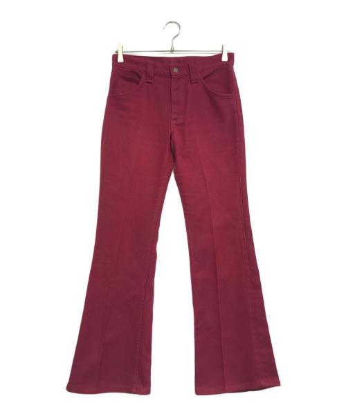 LEE（リー）LEE (リー) センタープレスパンツ レッド サイズ:Mの古着・服飾アイテム