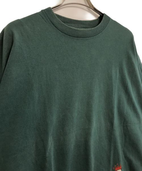 stussy（ステューシー）stussy (ステューシー) プリントTシャツ グリーン サイズ:XXLの古着・服飾アイテム