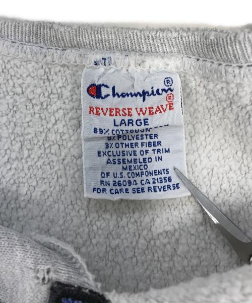 Champion（チャンピオン）Champion (チャンピオン) リバースウィーブスウェット グレー サイズ:LARGEの古着・服飾アイテム
