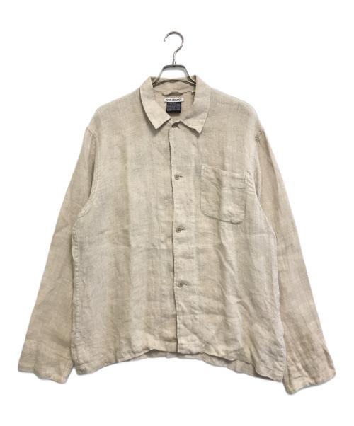 OUR LEGACY（アワーレガシー）OUR LEGACY (アワーレガシー) BOX SHIRT SCARECROW EMBROIDERY ベージュ サイズ:50の古着・服飾アイテム